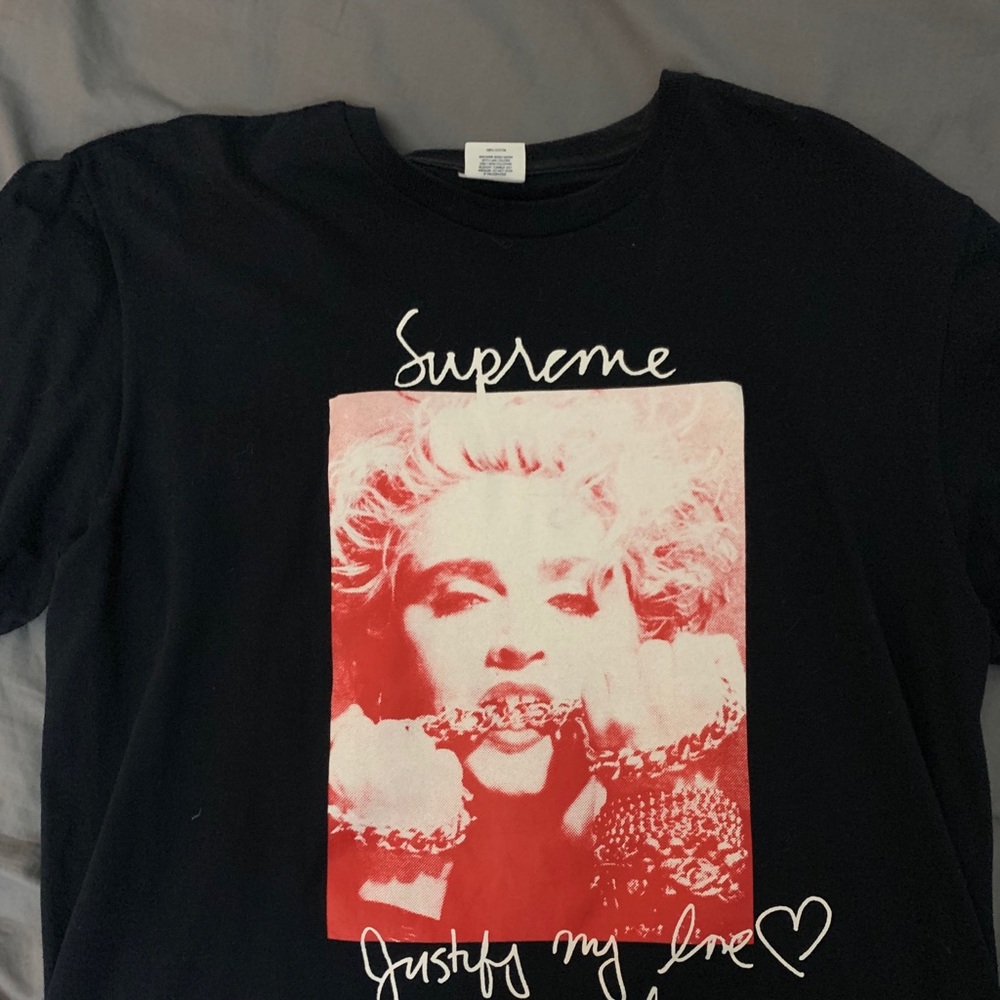 Supreme Madonna Tee Navy